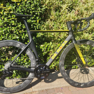 Black and Flourescent Yellow De Rosa SK